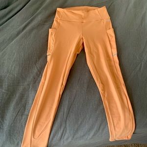 Peach colored Echt Leggings